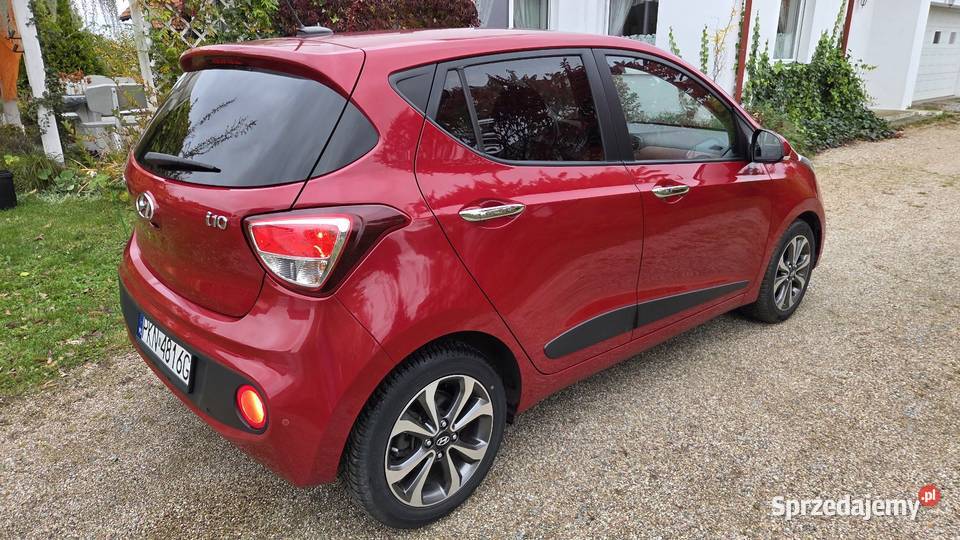 Hyundai i10 Najbogatsza wersja wyposażenia pomorskie Gdańsk
