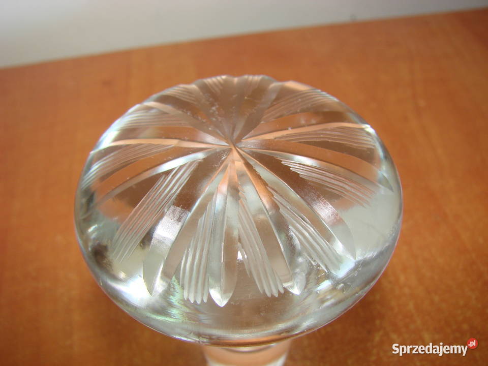 szklany korek karafki Pruszcz Gdański