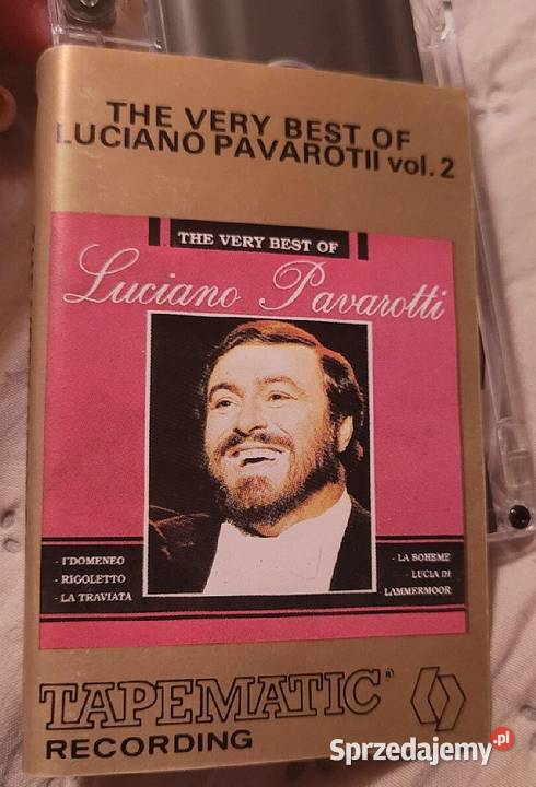 Luciano Pavarotti dwie kasety w jednej w stanie Płyty i kasety kujawsko-pomorskie Chełmno