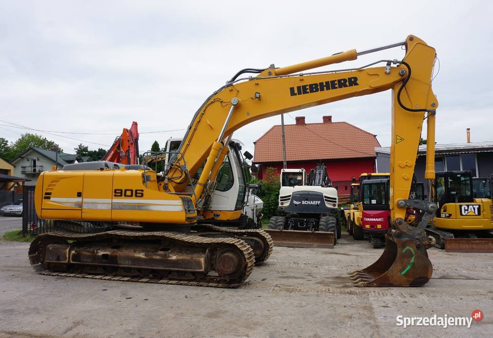 Koparka gąsienicowa Liebherr R 906 2010 Jeziorko sprzedam