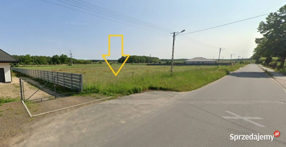 Grunt na sprzedaż Męcka Wola 1866m2 kanalizacja Sprzedaż