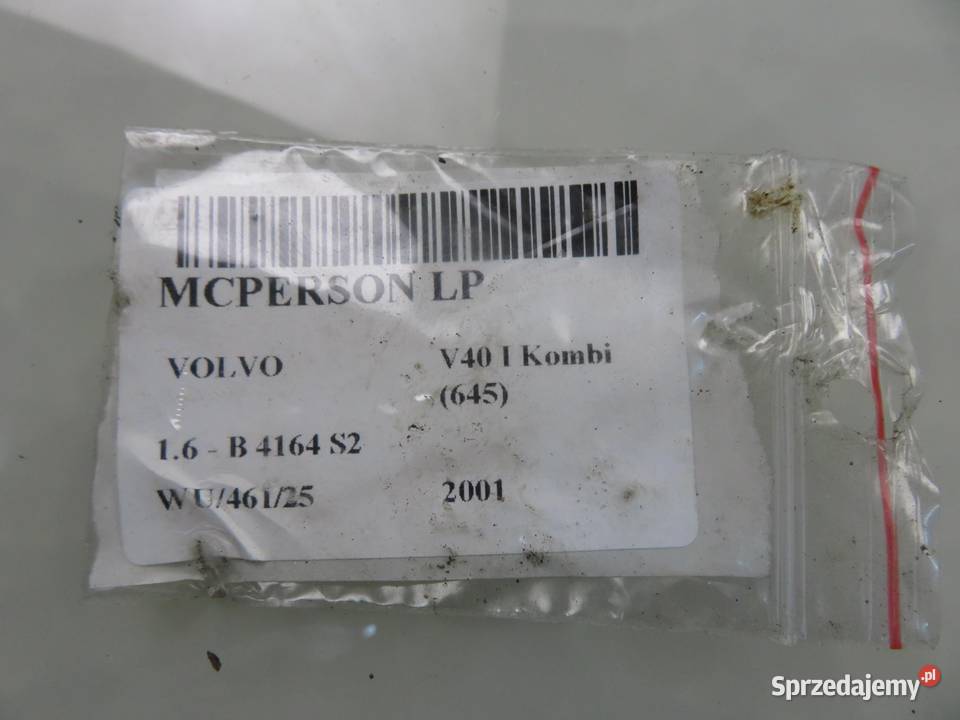 MCPERSON LEWY PRZEDNI VOLVO V40 16 osobowe sprzedam