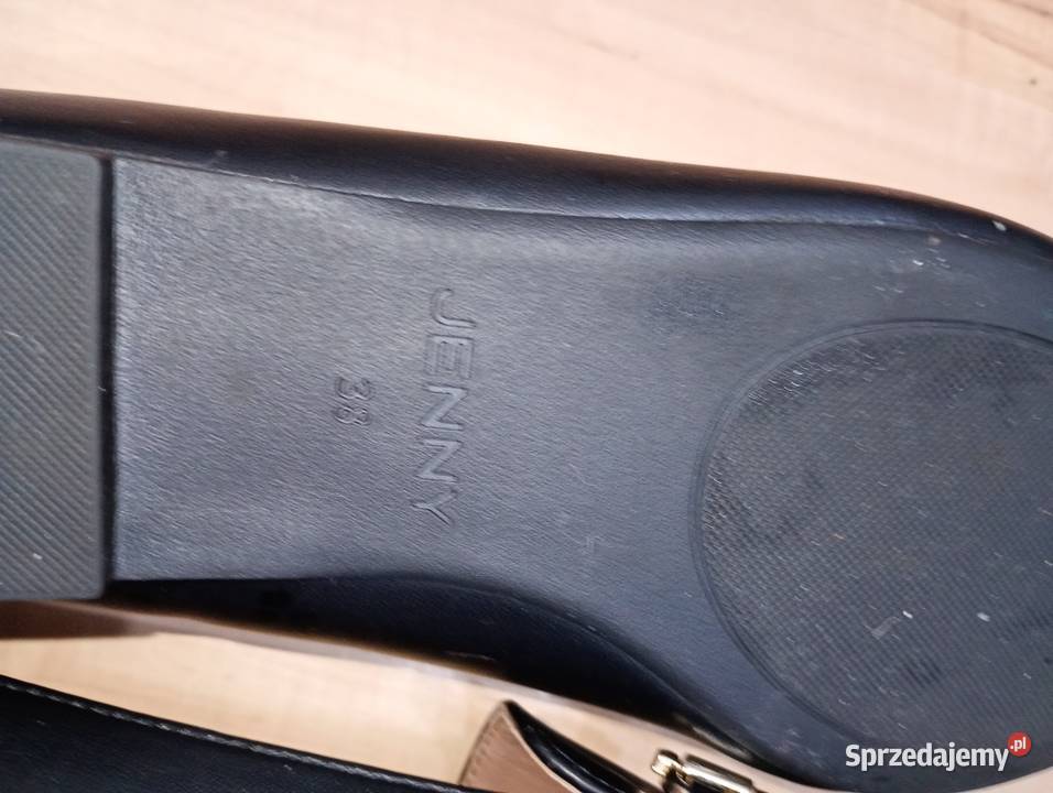 Czarne buty damskie marki Jenny rozmiar 38 Szczecin