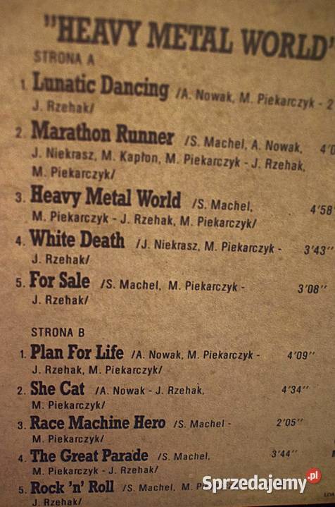 TSA Heavy Metal World wydanie I z roku 1986 Chełmno sprzedam