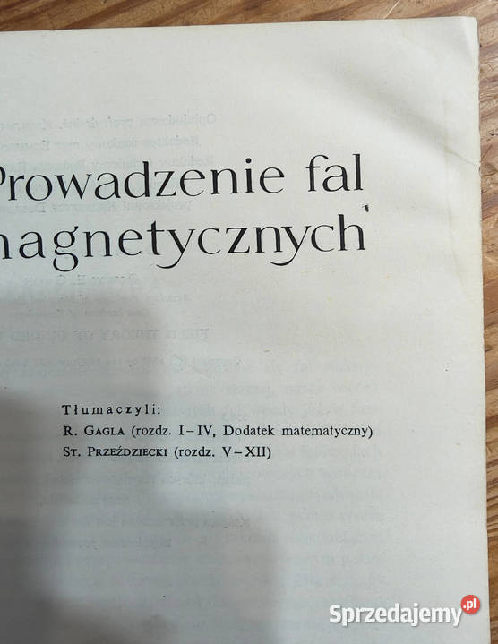 Prowadzenie fal elektromagnetycznych Robert E śląskie