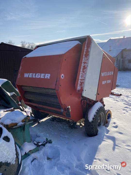 Prasa Welger RP 200 uszkodzony Wysokie Mazowieckie
