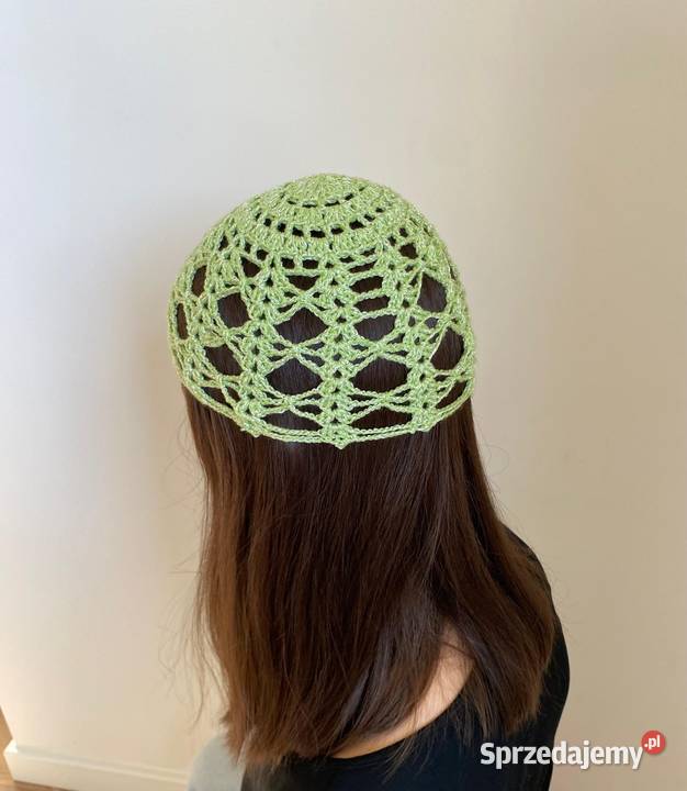 Czapeczka ażurowa dokerka Moda i Styl Jastków