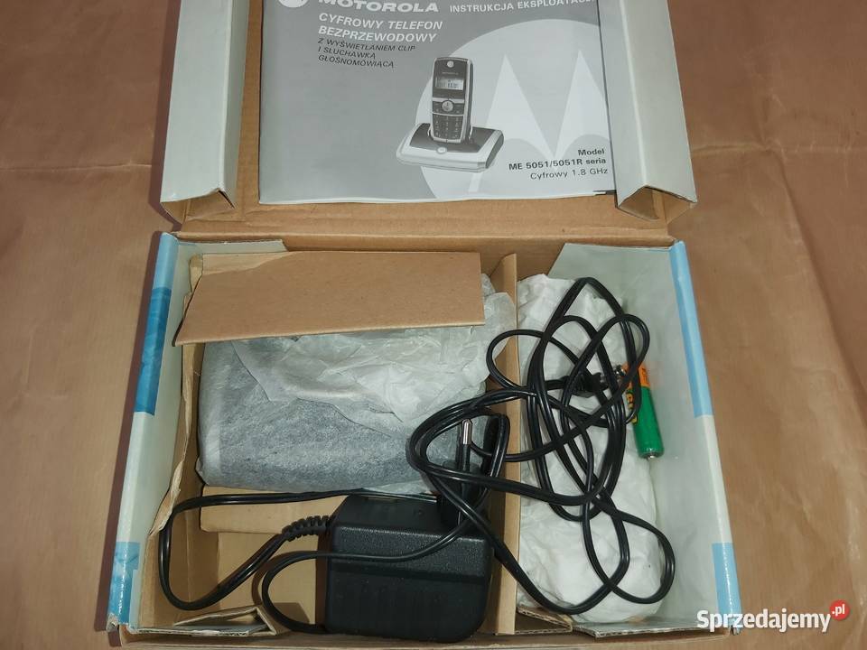Motorola ME50511 Cyfrowy telefon bezprzewodowy Piaseczno