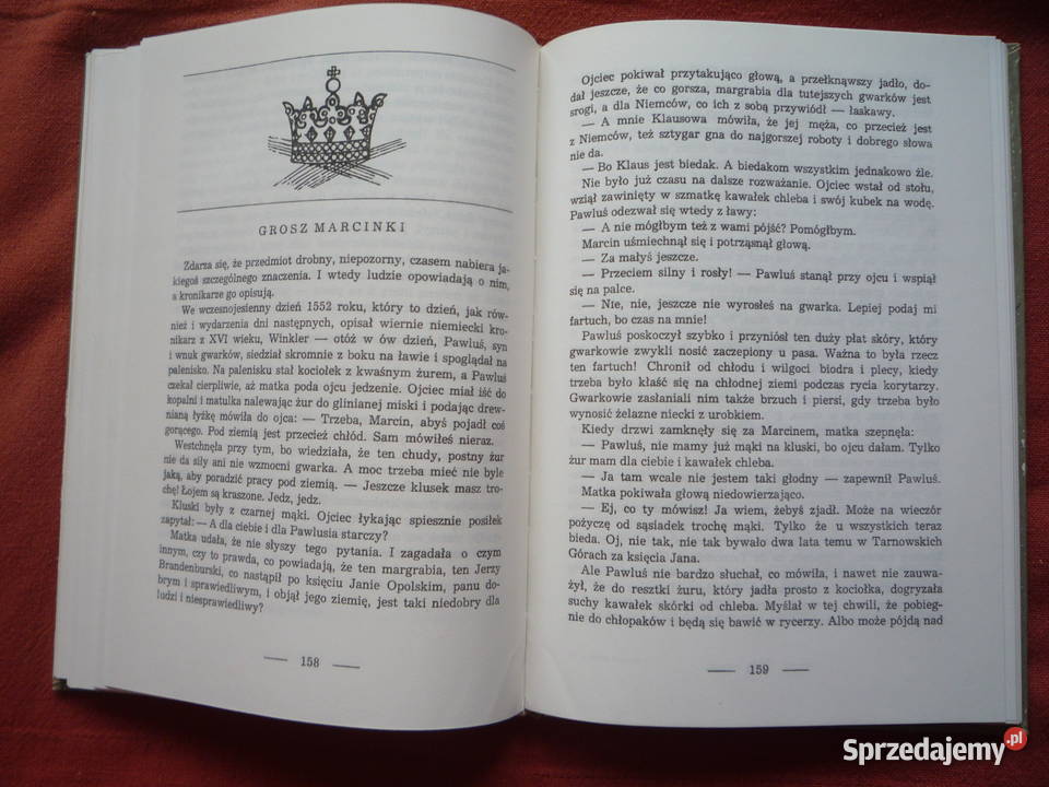Złota Korona Maria Krger Rok wydania 1980 Książki dla dzieci zachodniopomorskie Szczecin