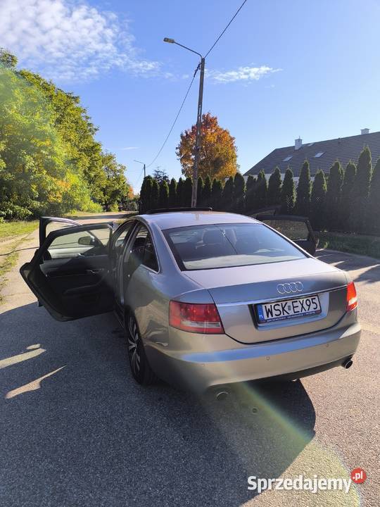 Audi A6 C6 24 Benzyna LPG Automat Klima Ostrołęka sprzedam