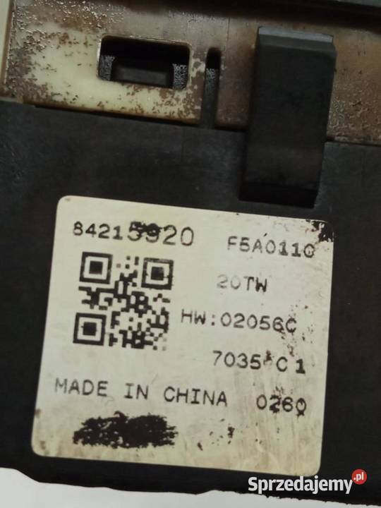 PRZEŁĄCZNIK ŚWIATEŁ 84215920 Opel Insignia II osobowe