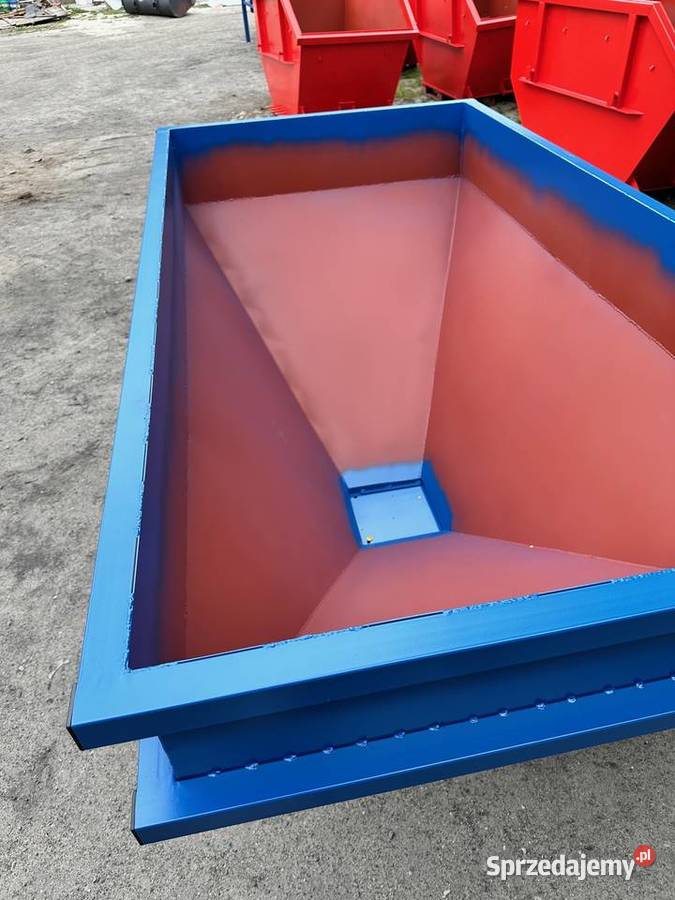 Kosz przyjęciowy zasobnik 3m3 GWARANCJA Niedrzew Pierwszy