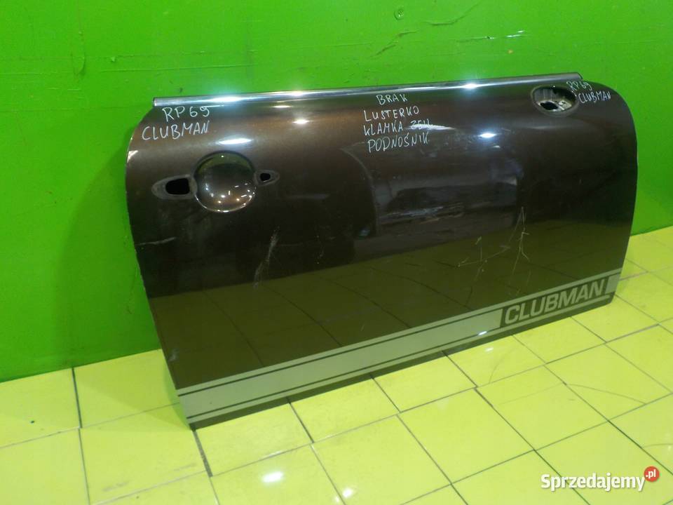 MINI CLUBMAN I R55 08r 5D drzwi prawe przod mazowieckie sprzedam