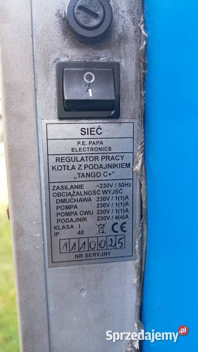 Pozostałości piecu KTM 35 Tilgner z podajnikiem łódzkie Bratoszewice