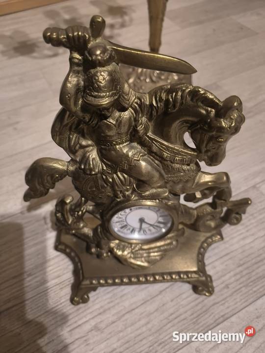 Świecznik zegar popielniczka Myślenice sprzedam