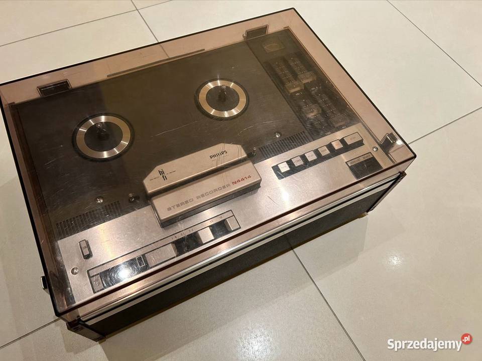 Magnetofon szpulowy Phillips do naprawy Magnetofony Bydgoszcz