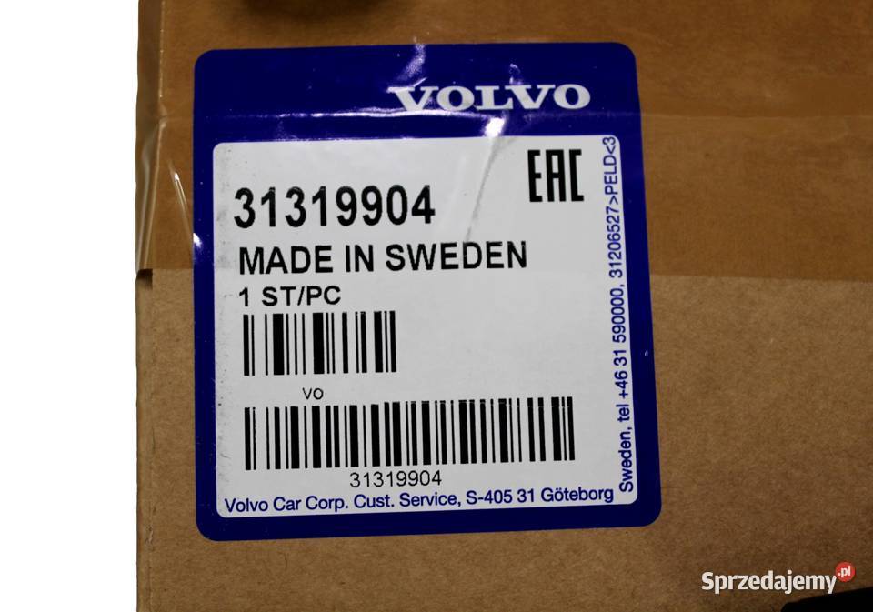 VOLVO V40 S60 V60 V70 S80 XC60 XC70 zawor filtra