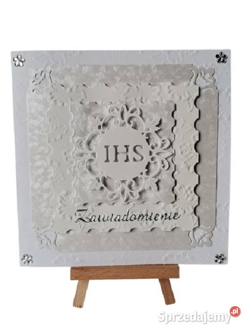 Zawiadomienia Komunia Uniwersalne Z Hostią K4 Poznań sprzedam