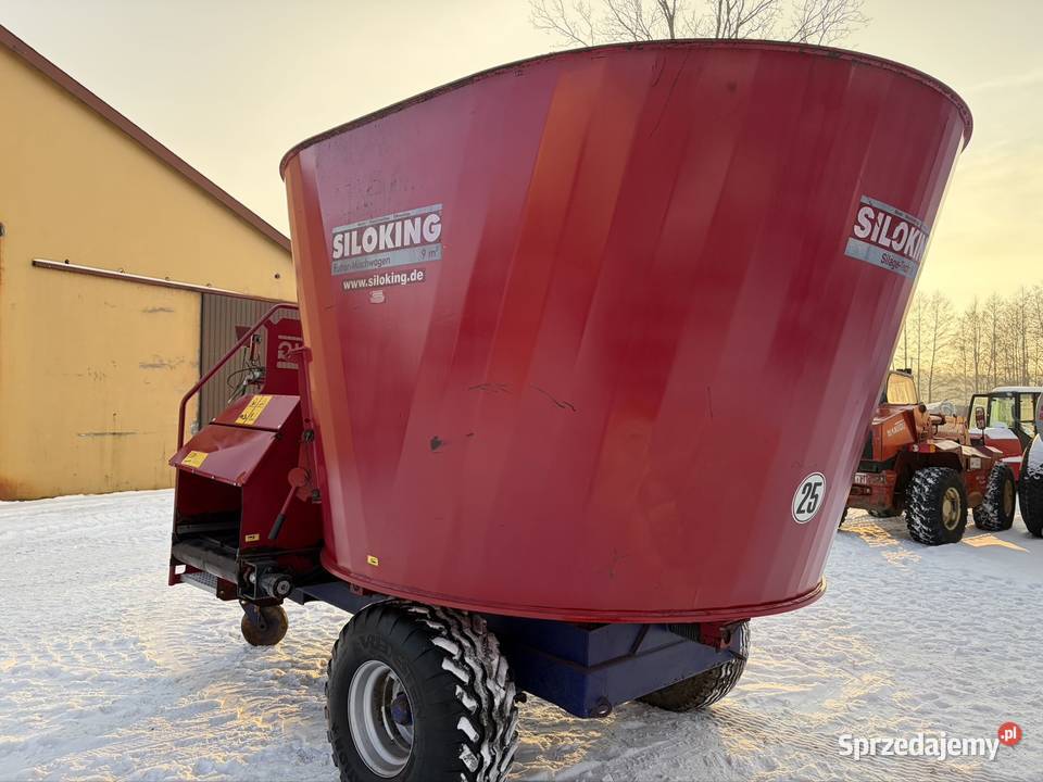 Wóz paszowy Siloking 9m3 paszowóz VM9 nieuszkodzony Myszyniec sprzedam