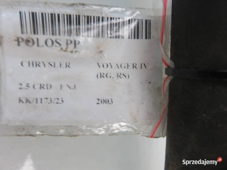 PÓŁOŚ PRAWA PRZEDNIA CHRYSLER VOYAGER IV 25 CRD Układ napędowy