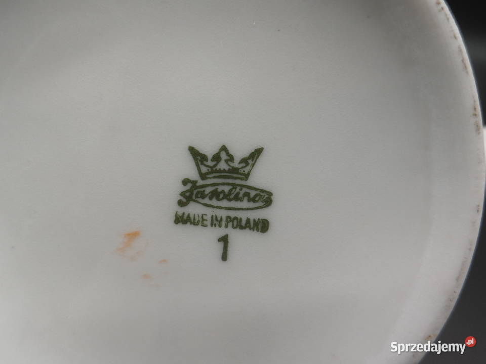 Porcelanowy mlecznik Moss Rose KAROLINA