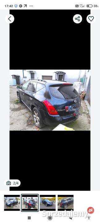 Nissan Murano 200KM opolskie Opole
