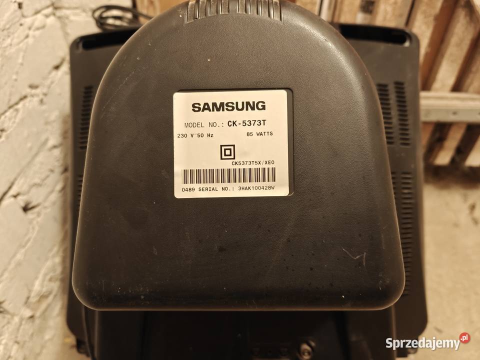Telewizor Samsung CK5373T retro klasyk sprawny Telewizory Łódź sprzedam