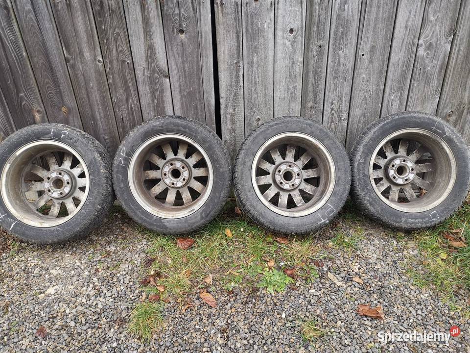 Opony zimowe 205 x 55 R16 z felgami aluminiowymi 55 Samochodowe Zamość