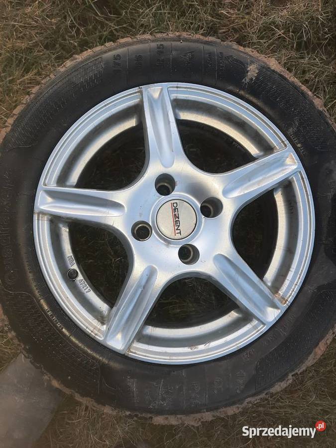Koła 17565R15 wielosezonowe aluminiowa 4x108 Piaski