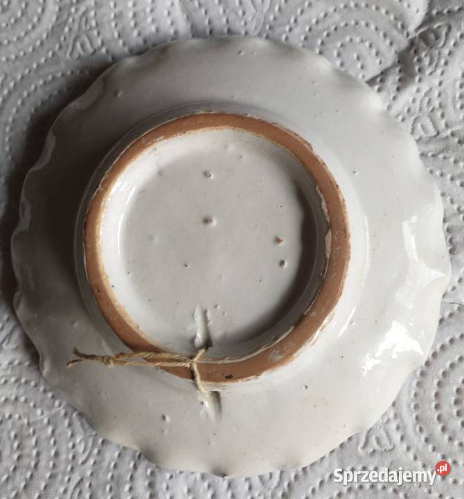 Talerze włoskie ręcznie wykonane trio