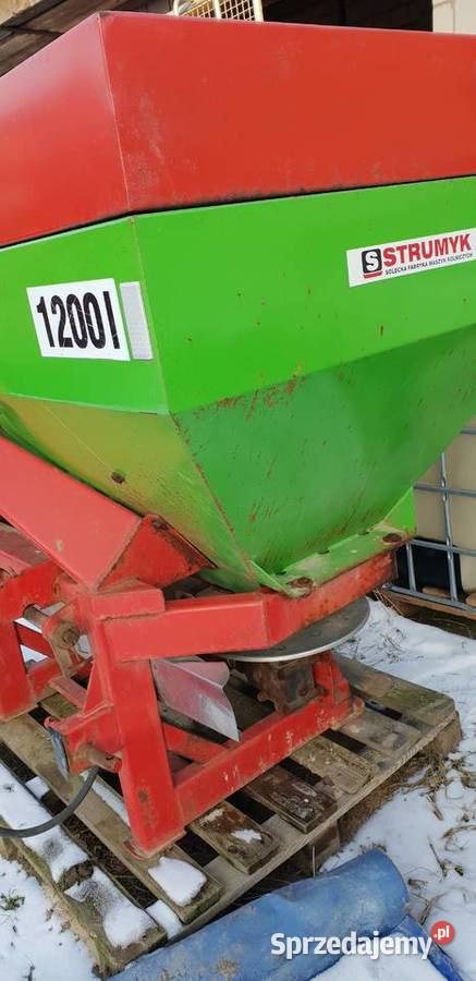Rozsiewacz strumyk tytan 1200 nieuszkodzony świętokrzyskie