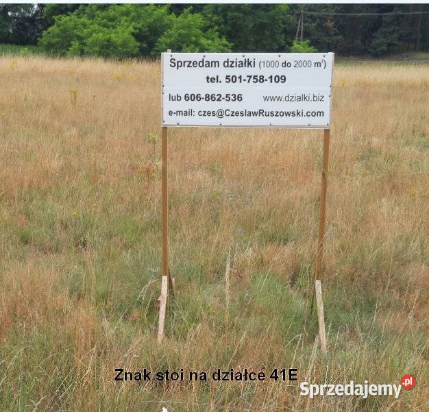 Sprzedam działki Nowe Smolno budowlana Sprzedaż