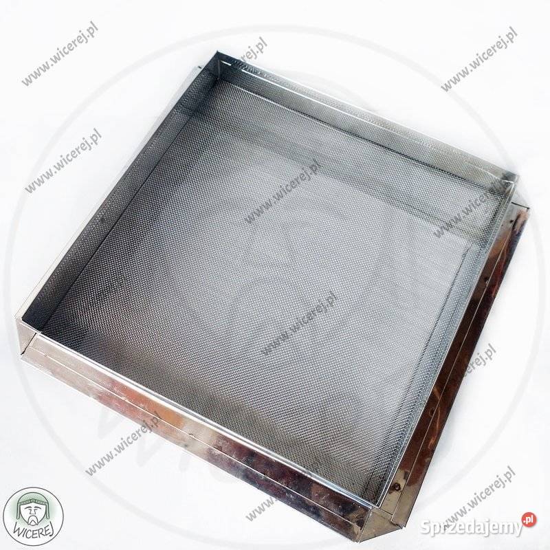 Filtr Sito do Miodu Duże Płaskie Kwadratowe ze Jaśliska