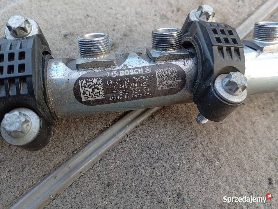 Bosch 7 809 127 01 listwa wtryskowa z przewodami osobowe warmińsko-mazurskie Kętrzyn sprzedam