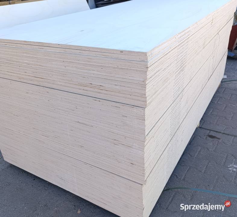 Sklejka surowa topolowa 17mm 2445x1225mm wielkopolskie Brzeźno sprzedam