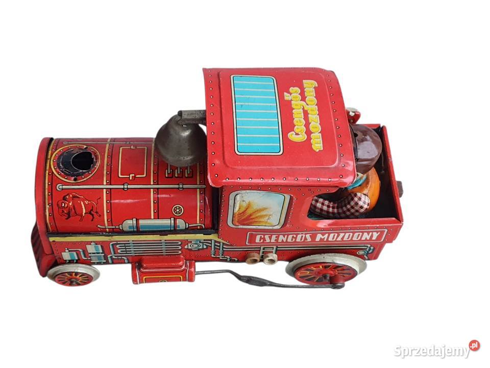 Stara blaszana lokomotywa produkcja węgierska Cieszyn