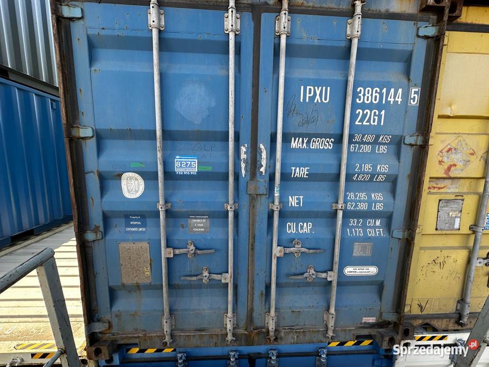 KONTENER MORSKI 20 DV MAGAZYNOWY Wrocław sprzedam