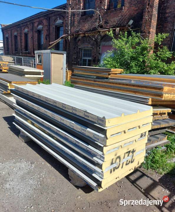 Płyta warstwowa dachowa PIR 100 gat2 Chorzów sprzedam