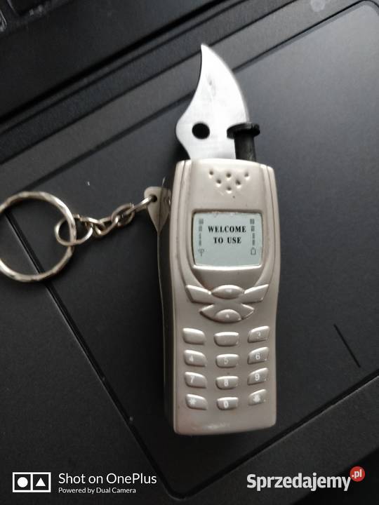 Kolekcjonerska zapalniczka telefon z nożykiem Nysa sprzedam