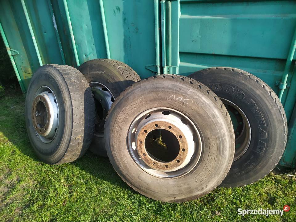 Felgi 225x900 z oponami Bridgestone Scania itp Kielce