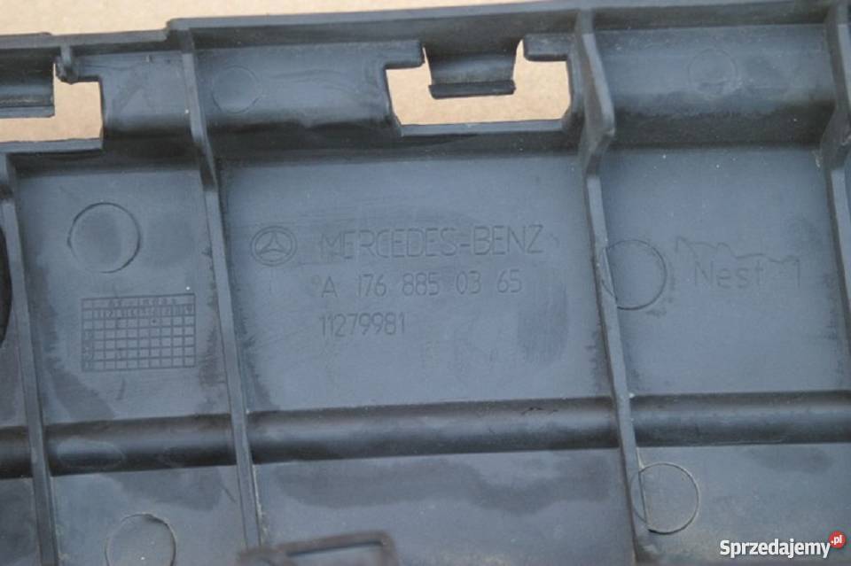 MERCEDES A KLASA MOCOWANIE WZMOCNIENIE ZDERZAKA Motoryzacja Bieleń