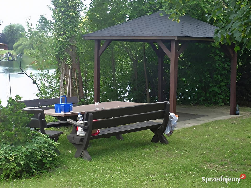 ALTANA 25 3x3 OGRODOWA Ryflowane Słupy PRODUCENT Altany i wiaty Parzymiechy