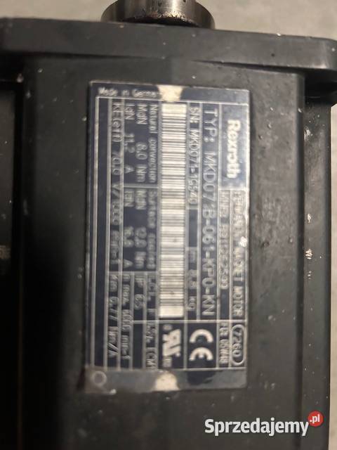 Serwo naped Servomotor Rexroth MKD071B061KP1KN Sława