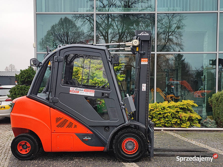 Wózek widłowy Linde H30D02 diesel 3 tony triplex małopolskie Kęty sprzedam
