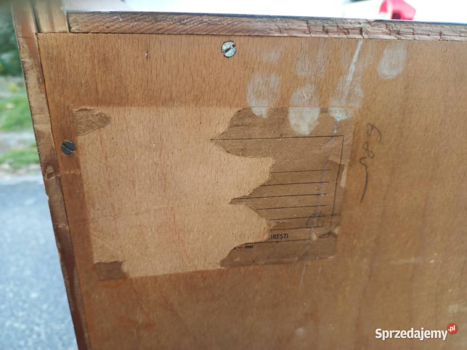 PRL Rumuńska komoda Bilea Komody Bydgoszcz