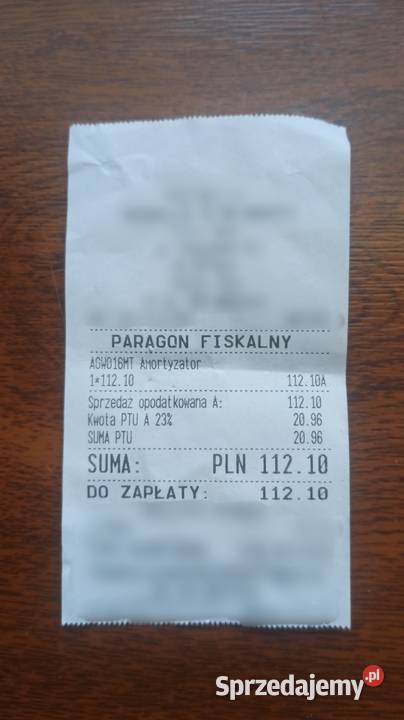 Nowy nie używany amortyzator Magnum osobowe Nysa