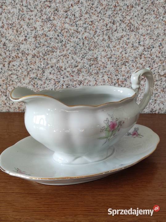 porcelanowa sosjerka złocenia Karolina świętokrzyskie Kielce