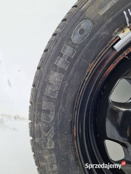 Fiat Doblo II KOŁO ZAPASOWE Zapas felga 18560 Rudka