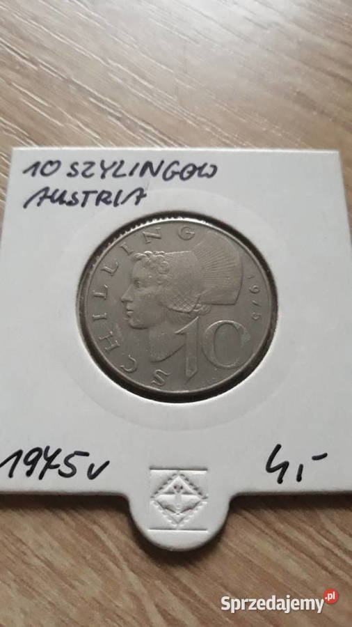 10 Szylingów Austria 1975 i 1987 r Konin