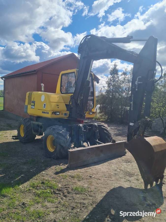 Komatsu pw 110 koparka kołowa Pińczów sprzedam